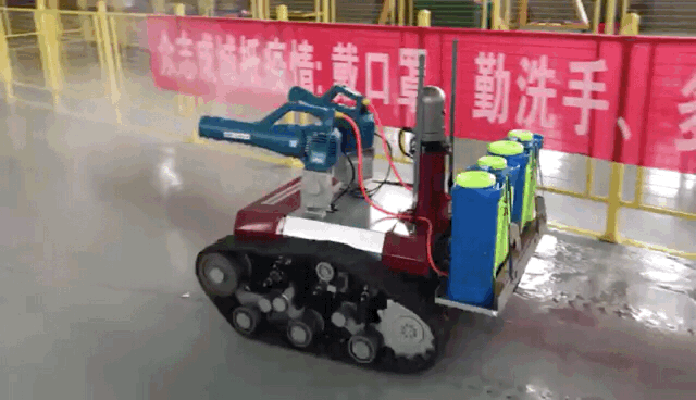 Intelligens fertőtlenítő robotok segítenek a vírus elleni küzdelemben, NX-el tervezve