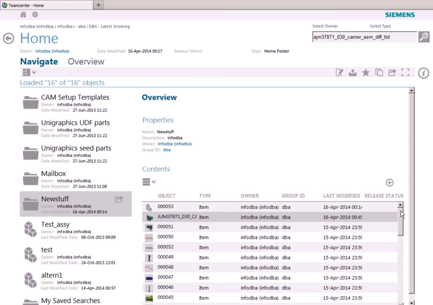 Teamcenter Active Workspace a Teamcenter új mobilbarát felülete