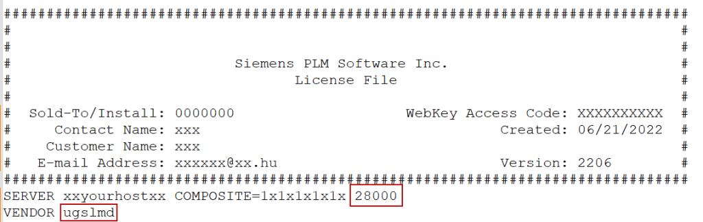 NX licenszelés – Siemens License Server