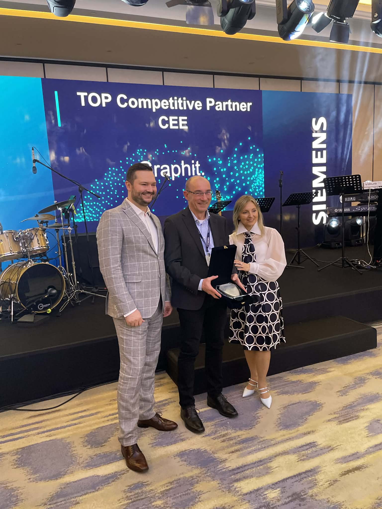 graphIT Kft. elnyerte a „Top Competitive Partner CEE” díjat a Siemens CEET FY26 Partner Executive Summiton
