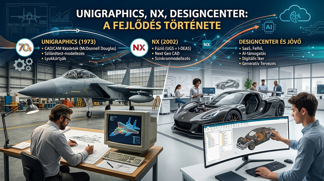 Unigraphics, NX, Designcenter történelem